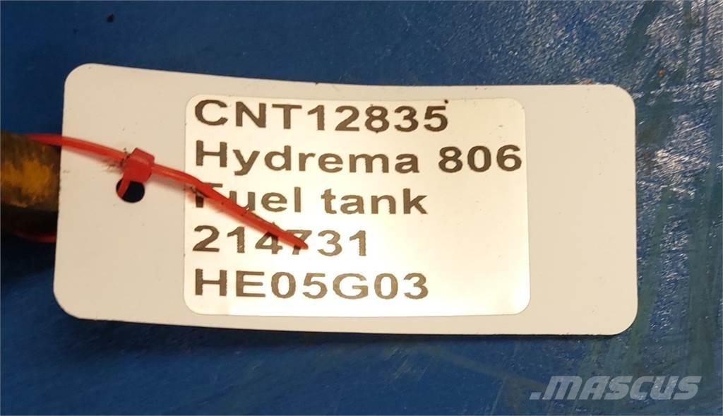 Hydrema 806 Hidraulikos įrenginiai