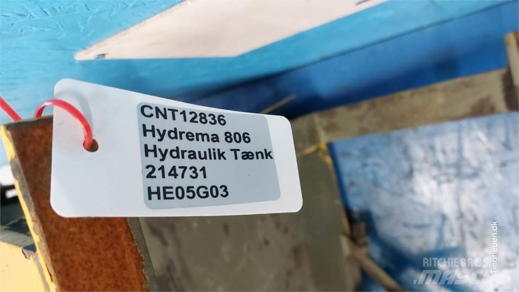 Hydrema 806 Hidraulikos įrenginiai
