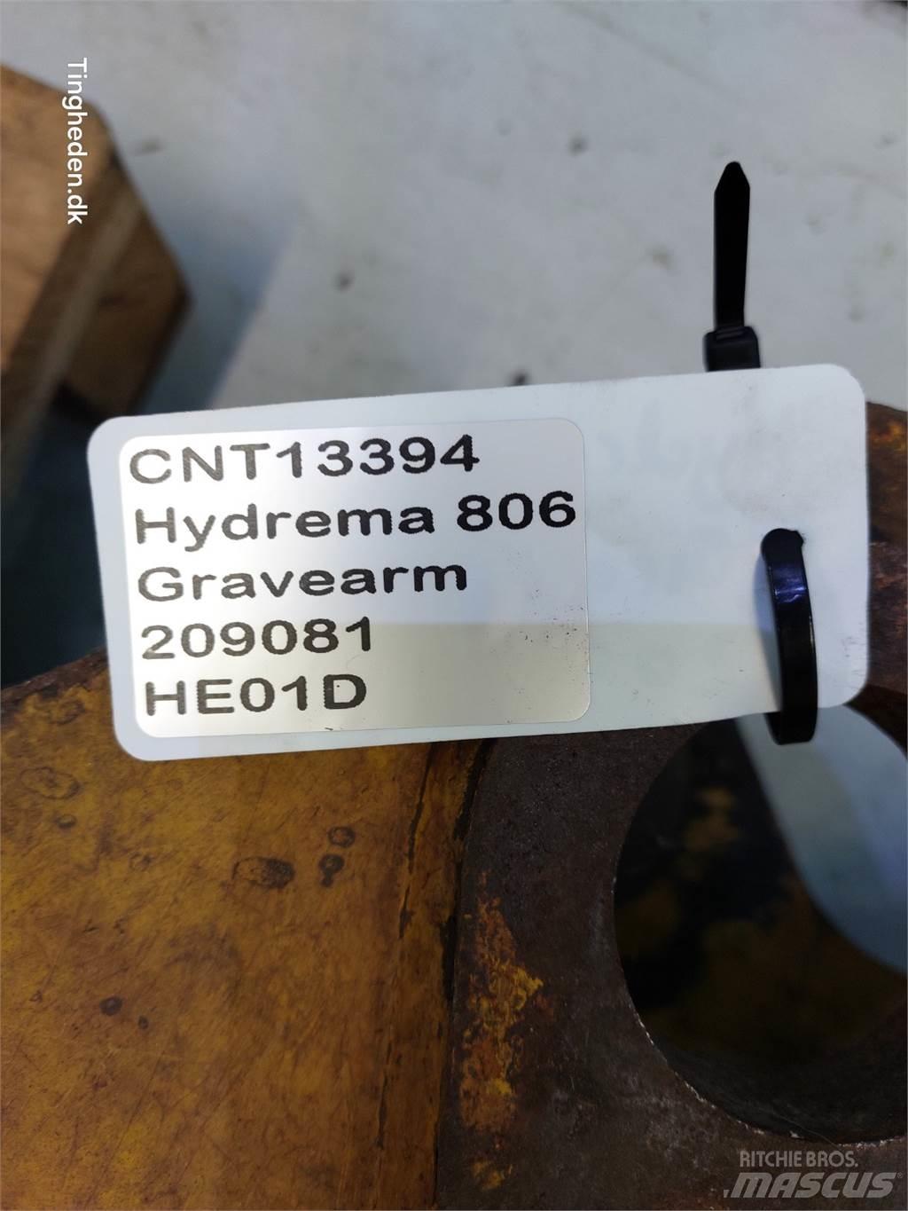 Hydrema 806 Tranšėjų kasimo technika