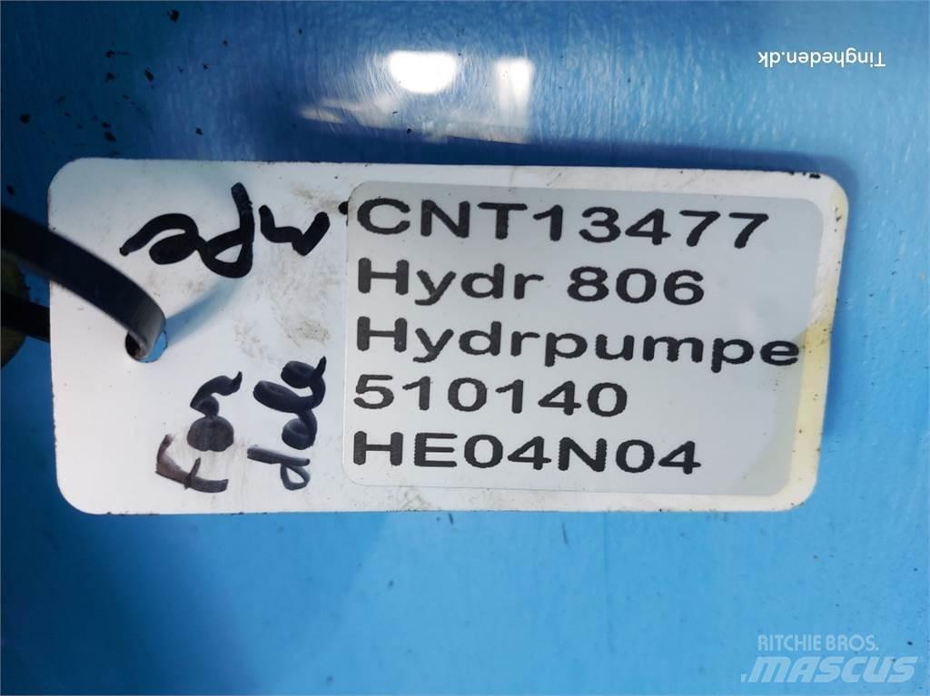 Hydrema 806 Hidraulikos įrenginiai