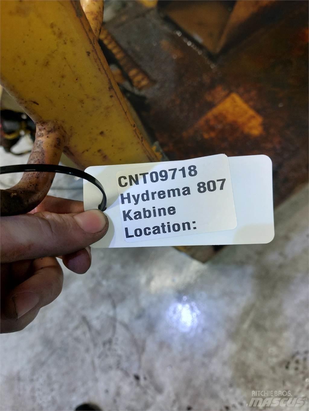Hydrema 807 Kabinos ir interjeras