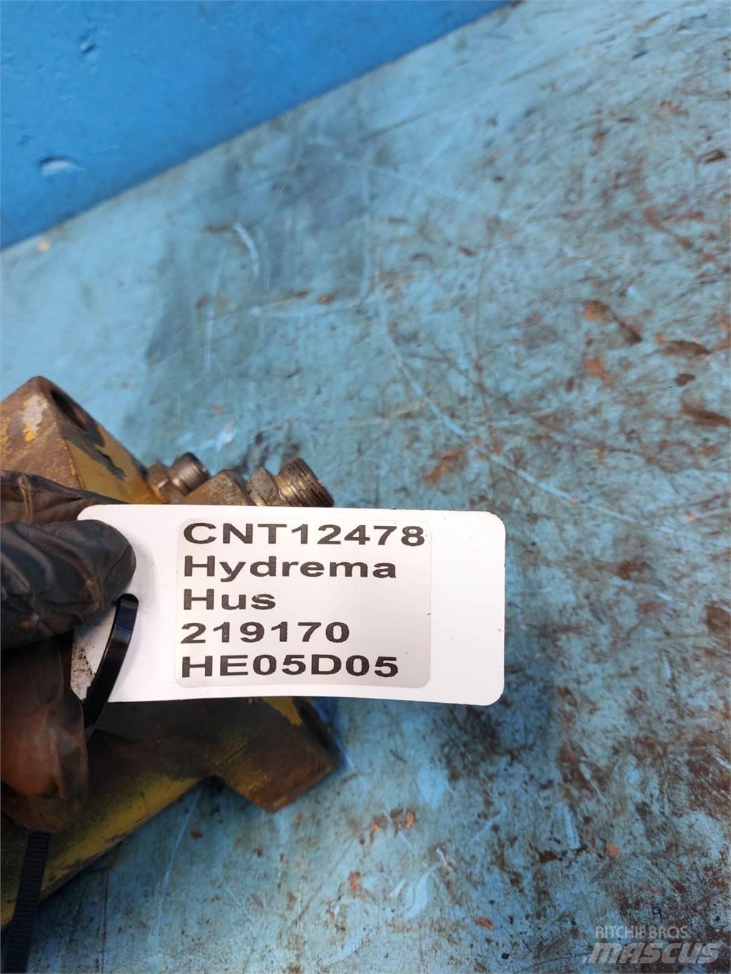 Hydrema 906 Hidraulikos įrenginiai