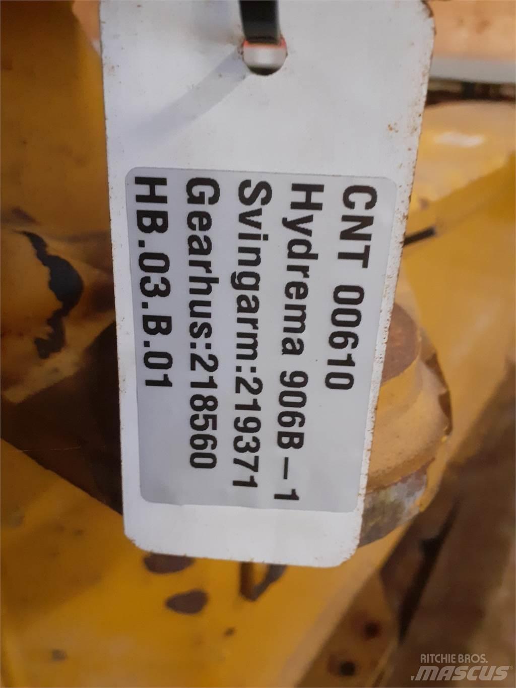 Hydrema 906B Tranšėjų kasimo technika