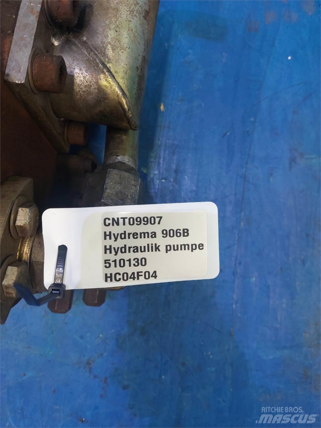 Hydrema 906B Hidraulikos įrenginiai