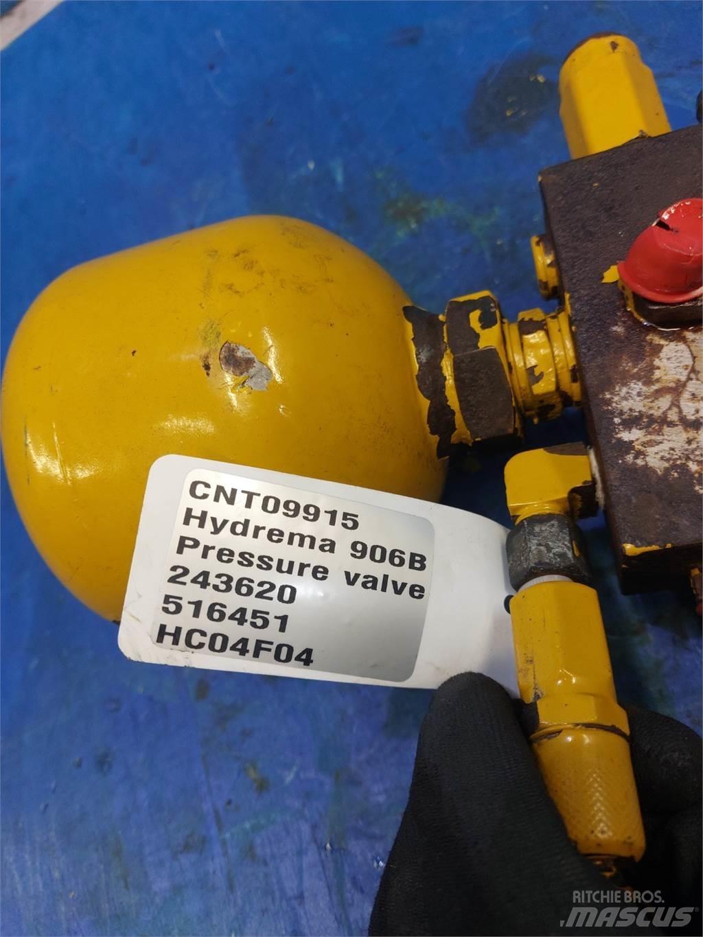 Hydrema 906B Hidraulikos įrenginiai