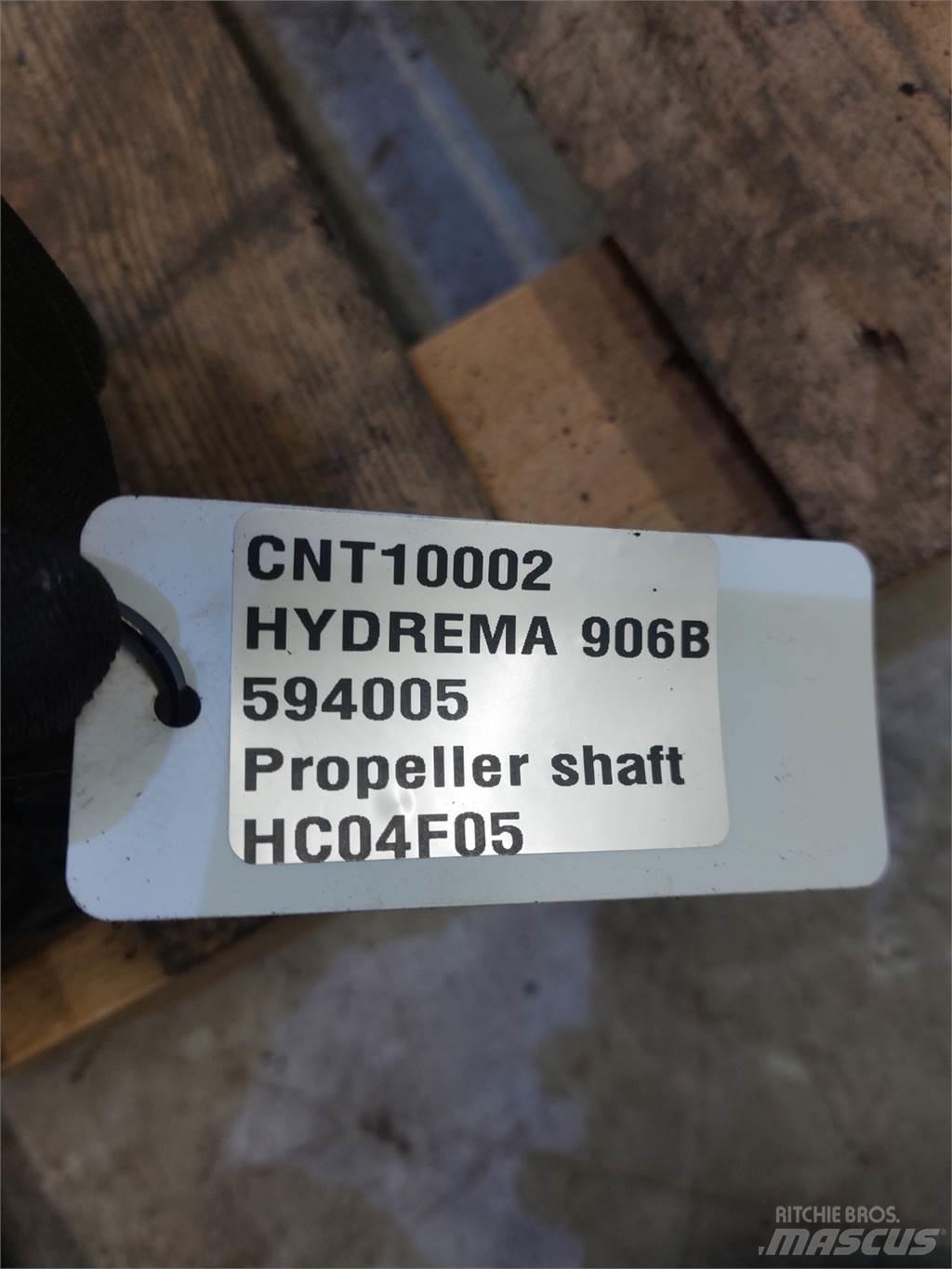 Hydrema 906B Ašys