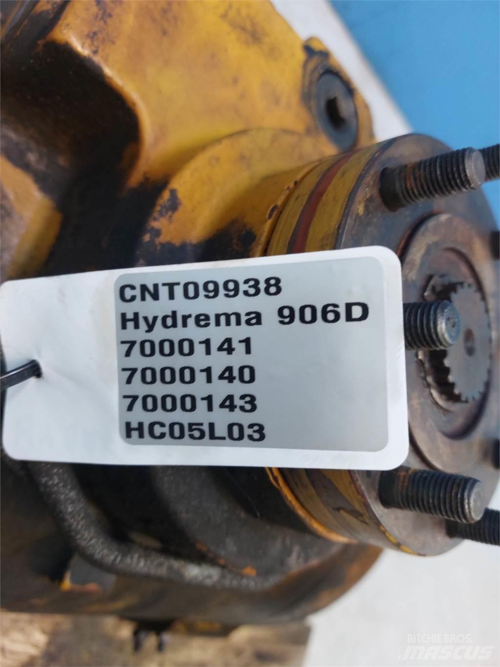 Hydrema 906D Ašys