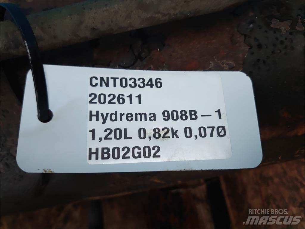 Hydrema 908B Hidraulikos įrenginiai