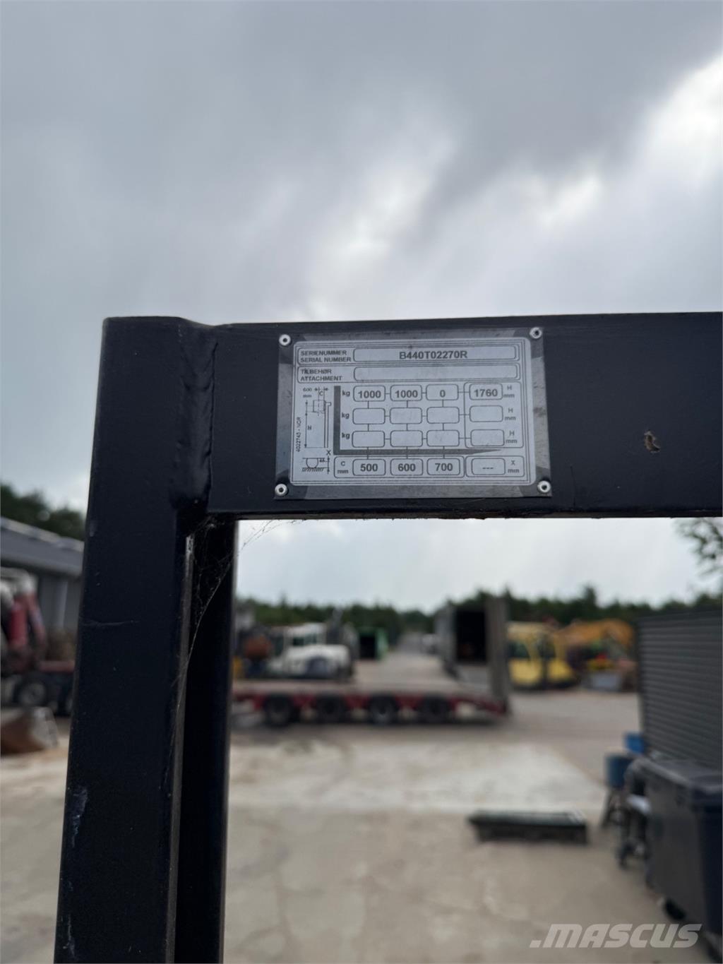 Hyster S1.0 Rankiniai padėklų rietuvai