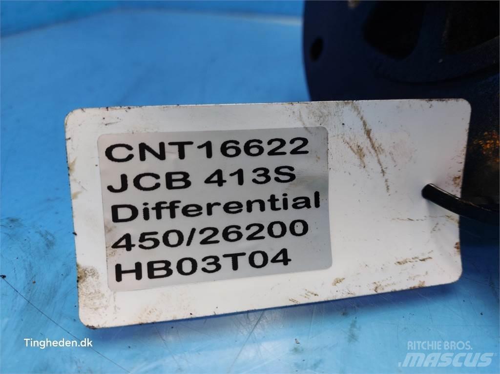 JCB 413S Transmisijos