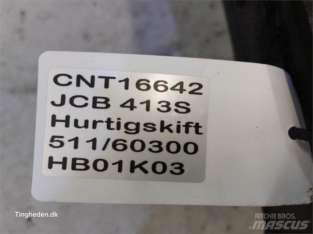 JCB 413S Greito sujungimo jungtys