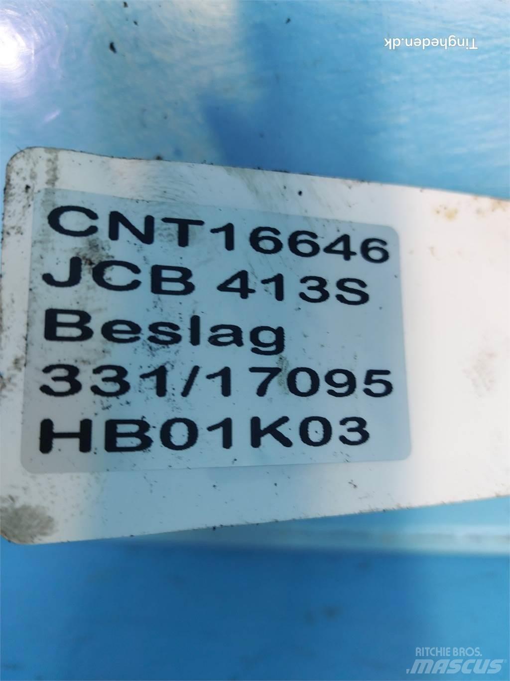 JCB 413S Sijos ir savivarčiai