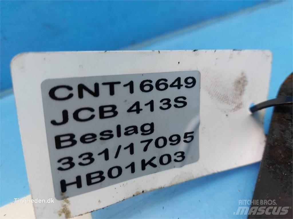 JCB 413S Sijos ir savivarčiai