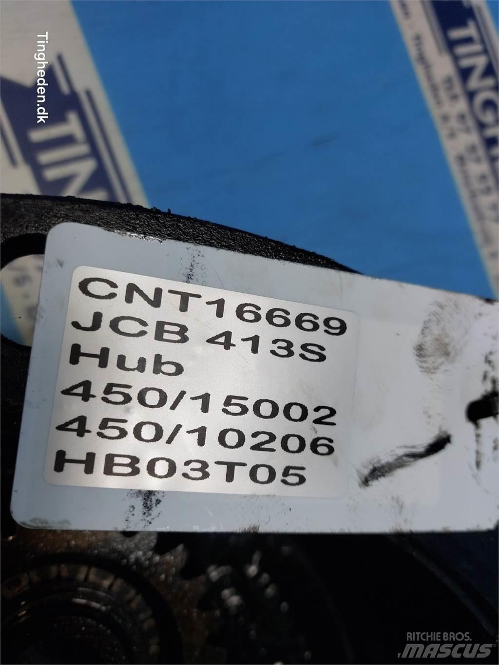 JCB 413S Ašys