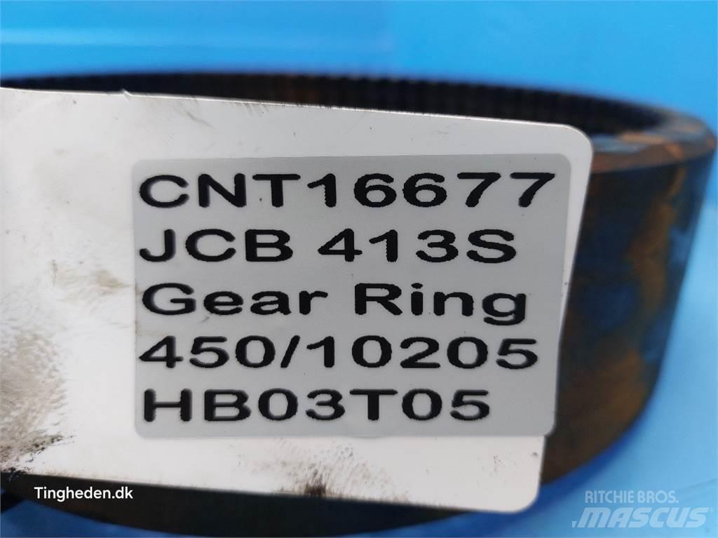 JCB 413S Ašys