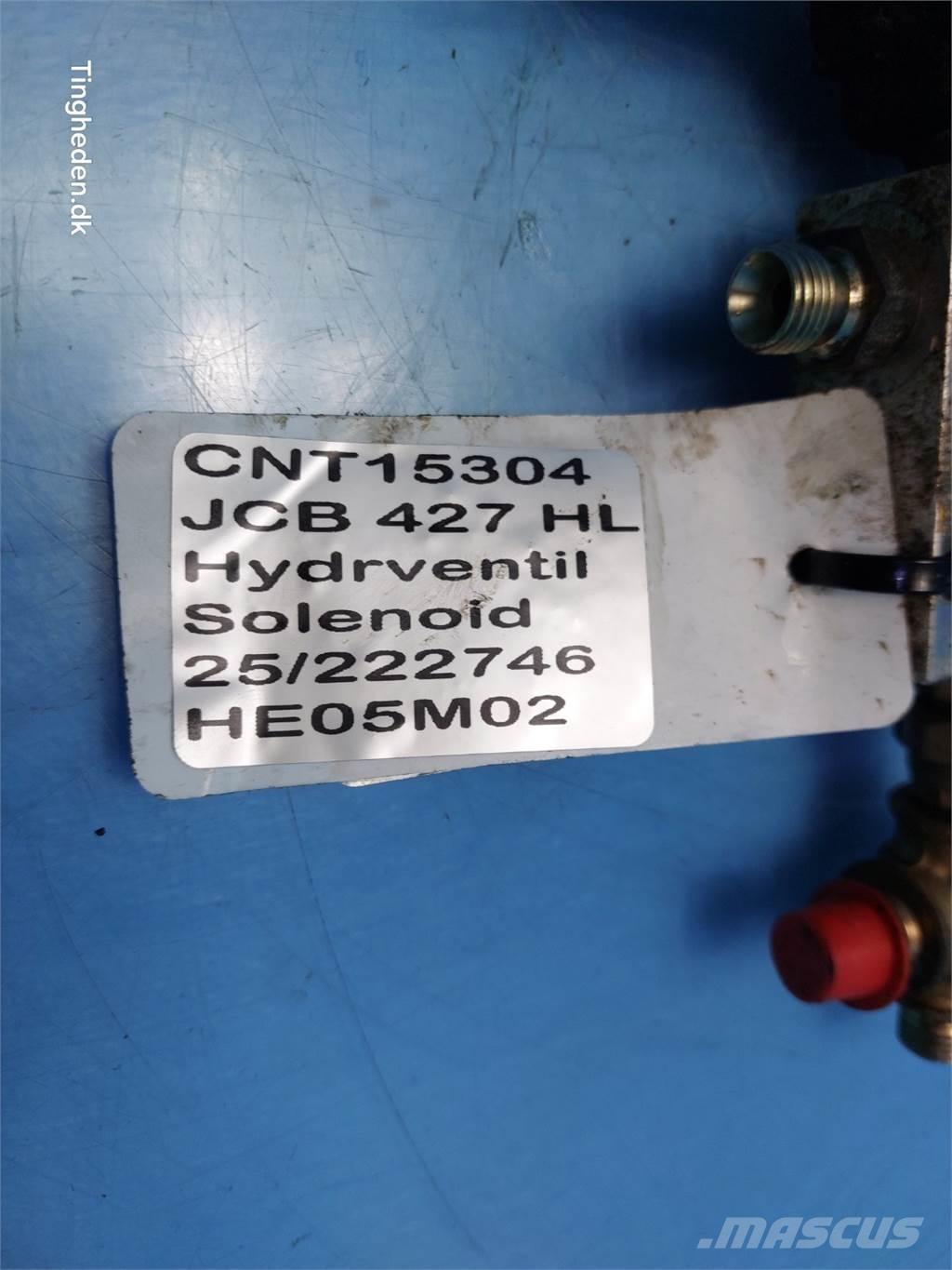 JCB 427 HL Hidraulikos įrenginiai