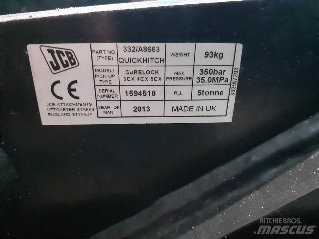 JCB 4CX Greito sujungimo jungtys