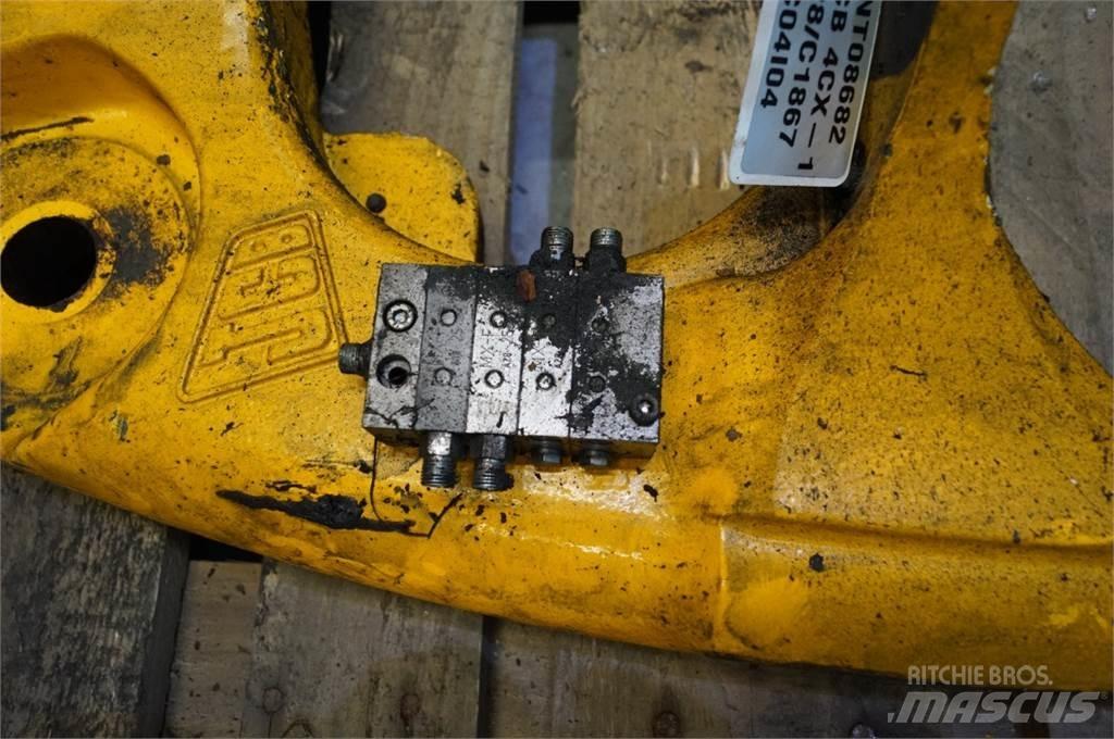JCB 4CX Tranšėjų kasimo technika