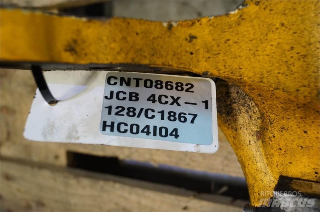 JCB 4CX Tranšėjų kasimo technika