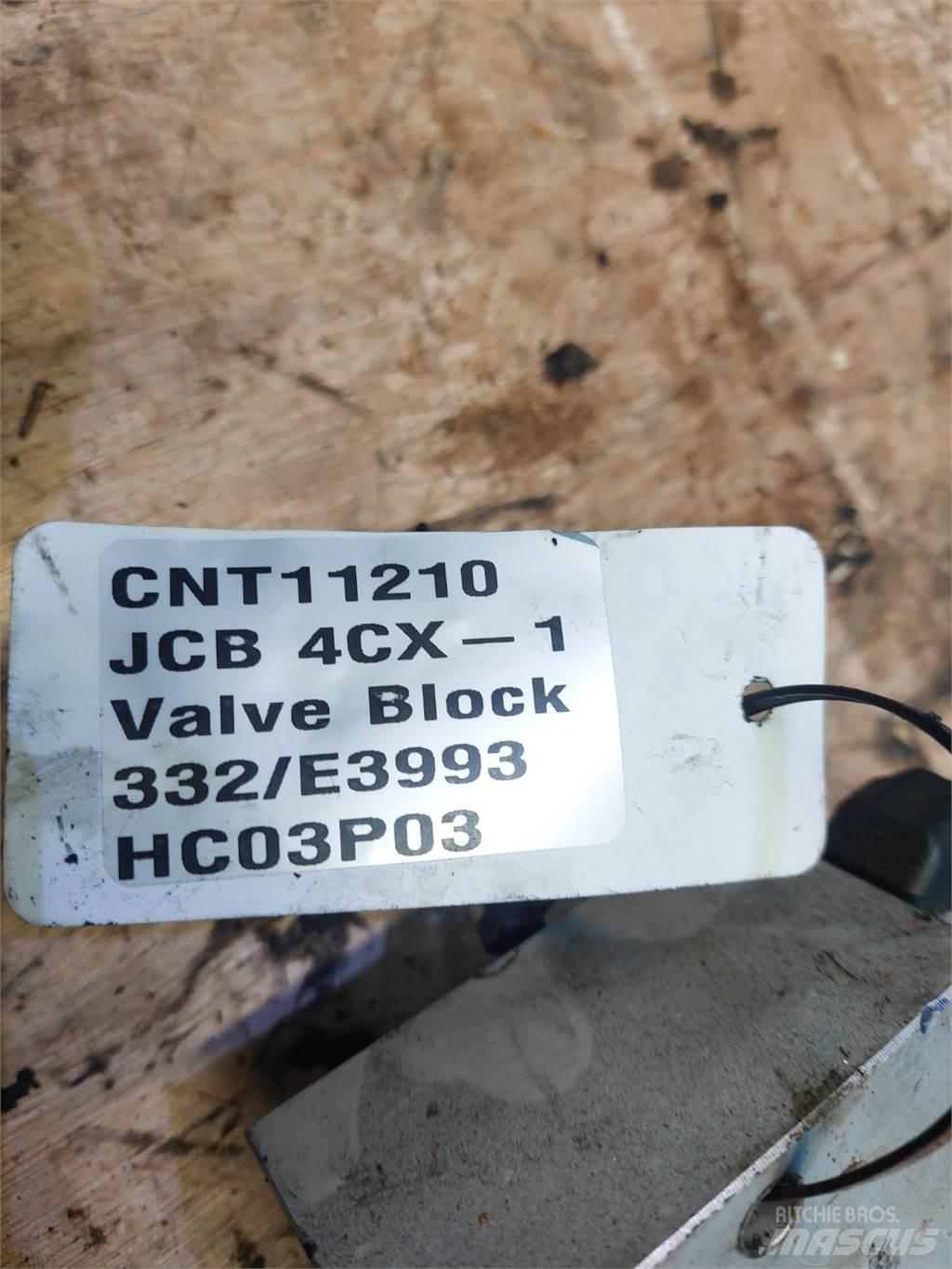 JCB 4CX Hidraulikos įrenginiai