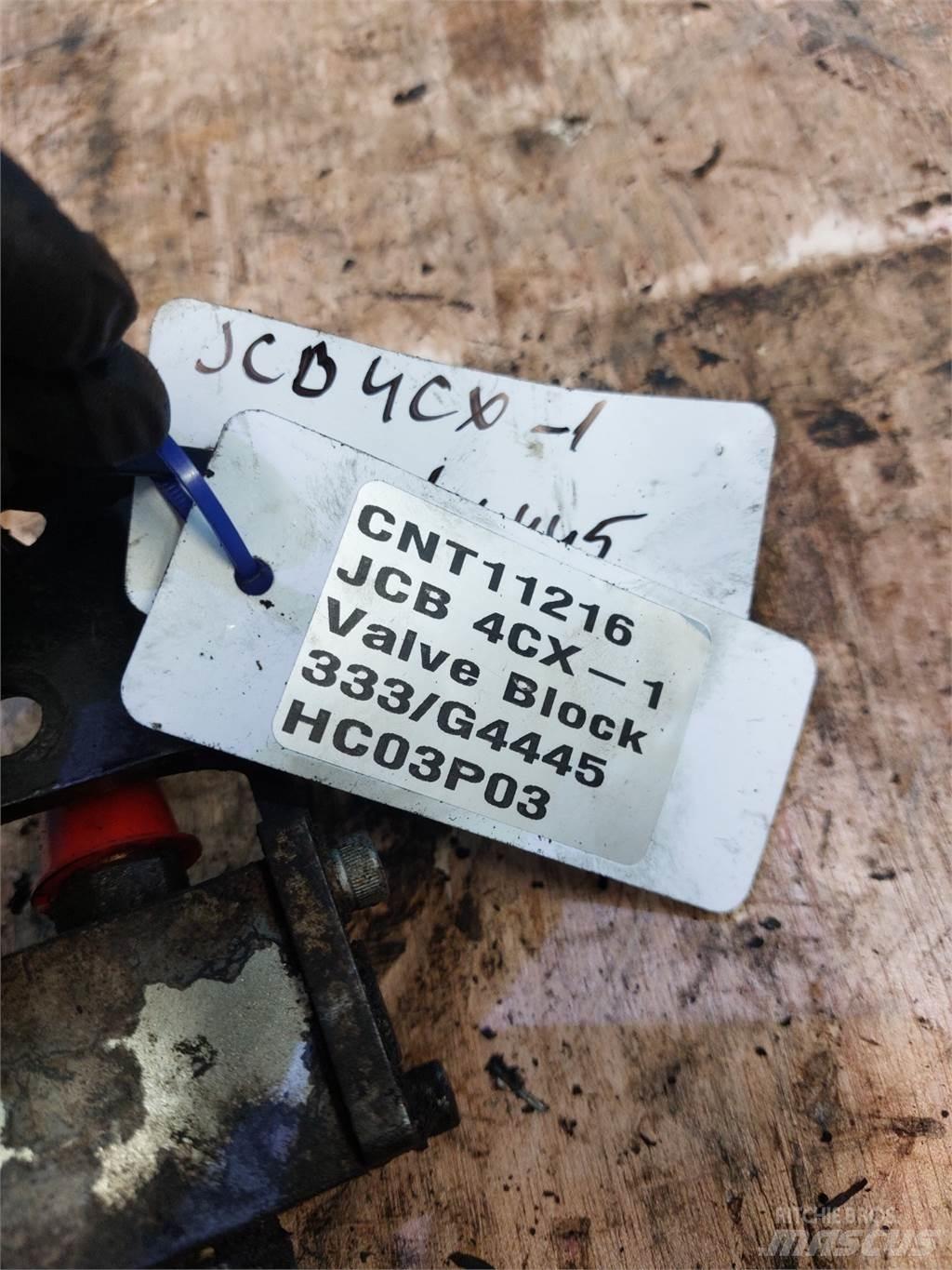 JCB 4CX Hidraulikos įrenginiai
