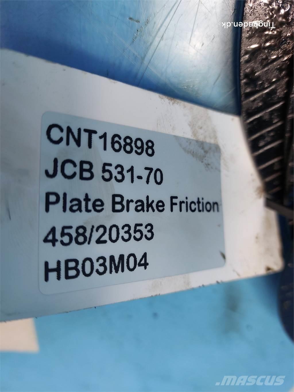 JCB 531-70 Transmisijos