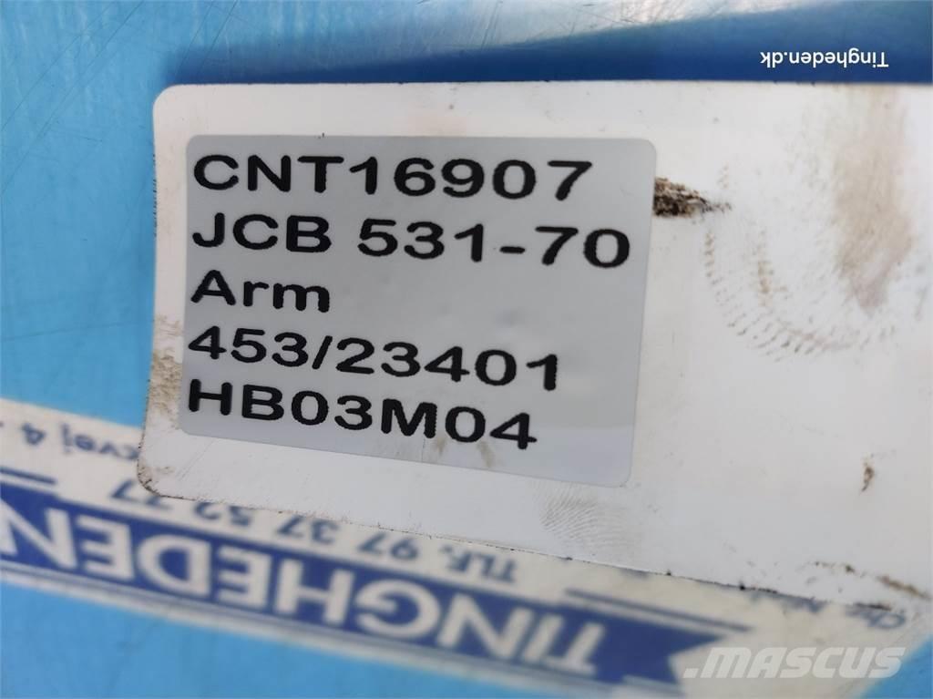JCB 531-70 Ašys