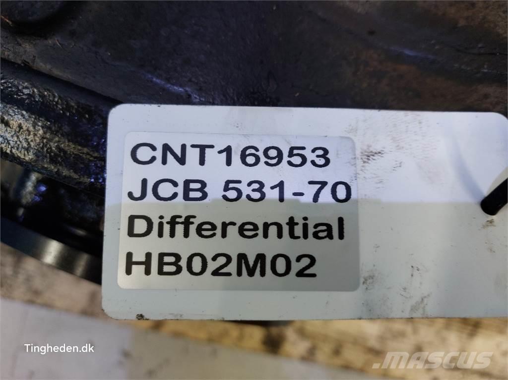 JCB 531-70 Transmisijos