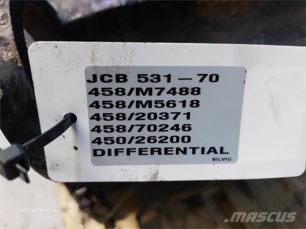 JCB 531-70 Transmisijos
