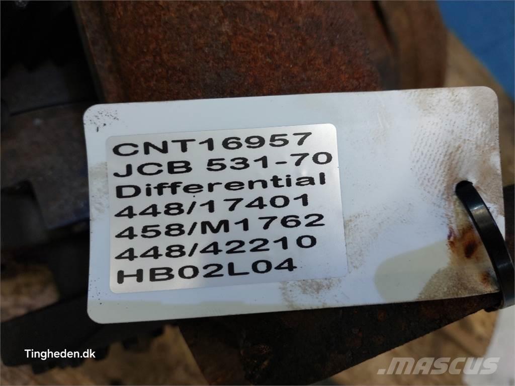JCB 531-70 Transmisijos