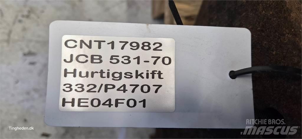 JCB 531-70 Greito sujungimo jungtys