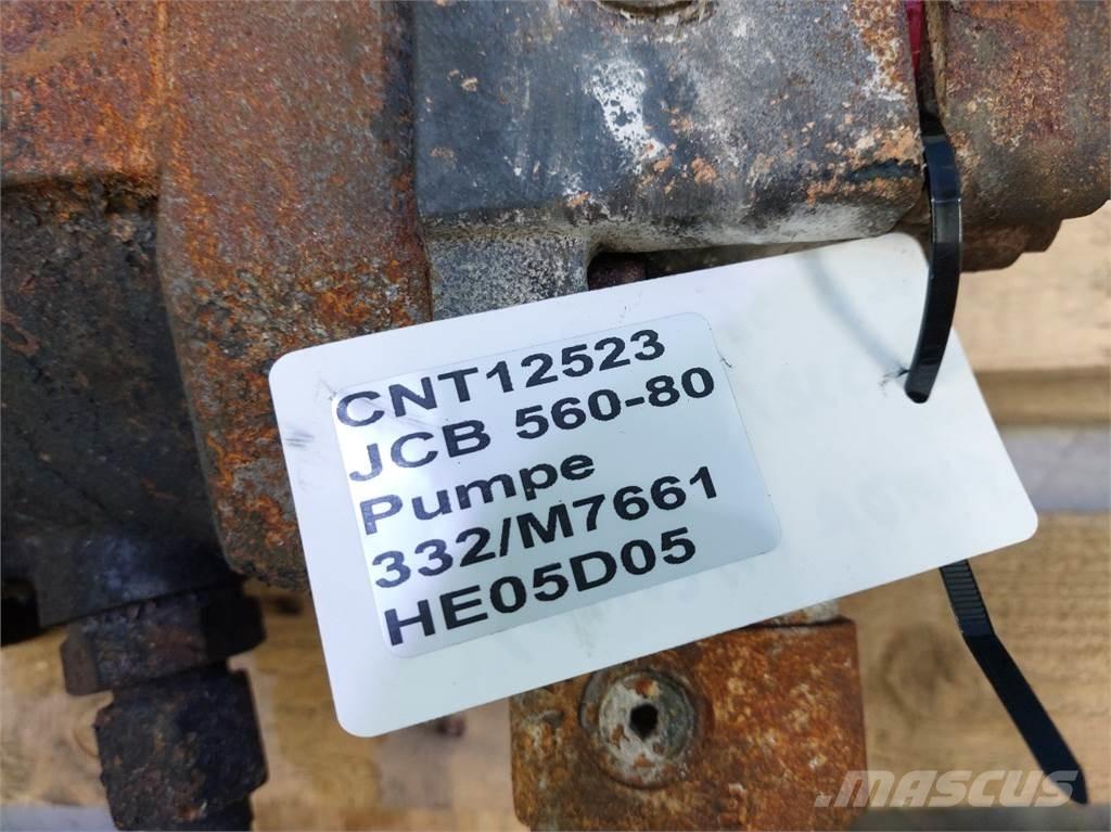 JCB 560-80 Hidraulikos įrenginiai