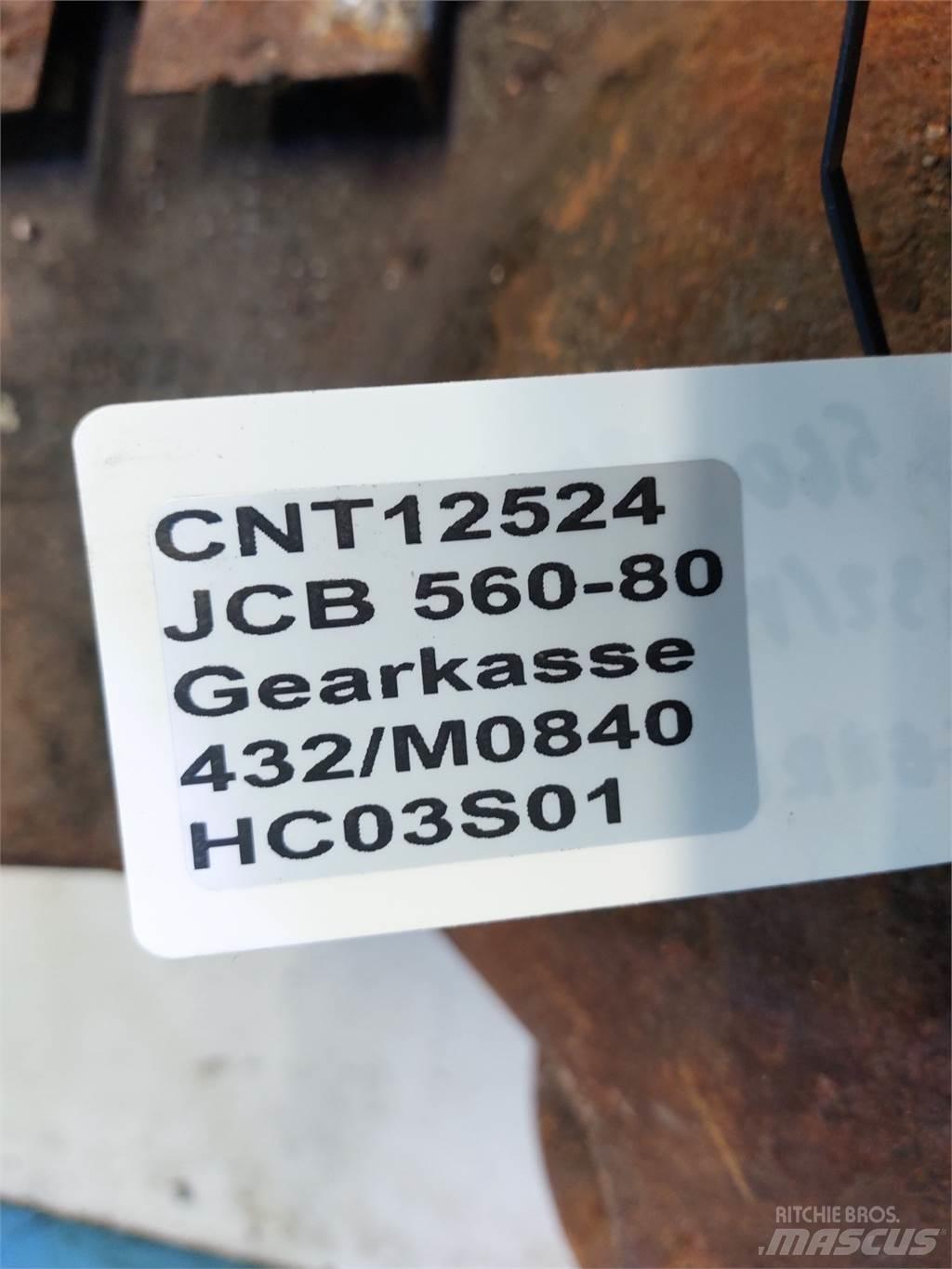 JCB 560-80 Transmisijos