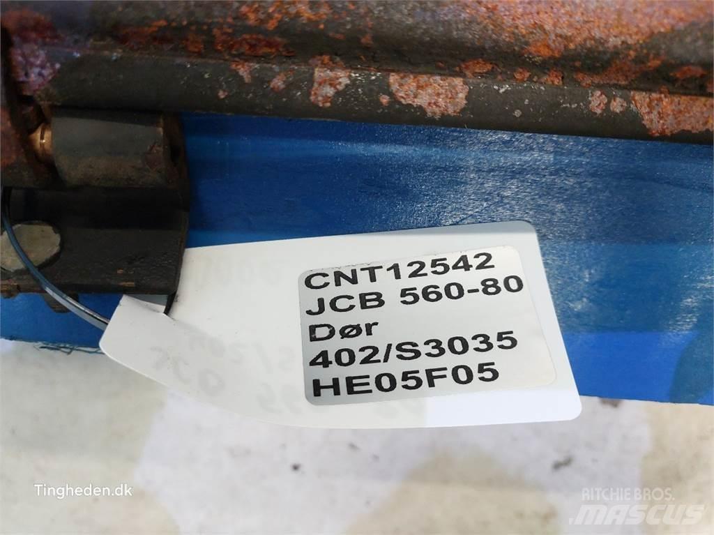 JCB 560-80 Kabinos ir interjeras