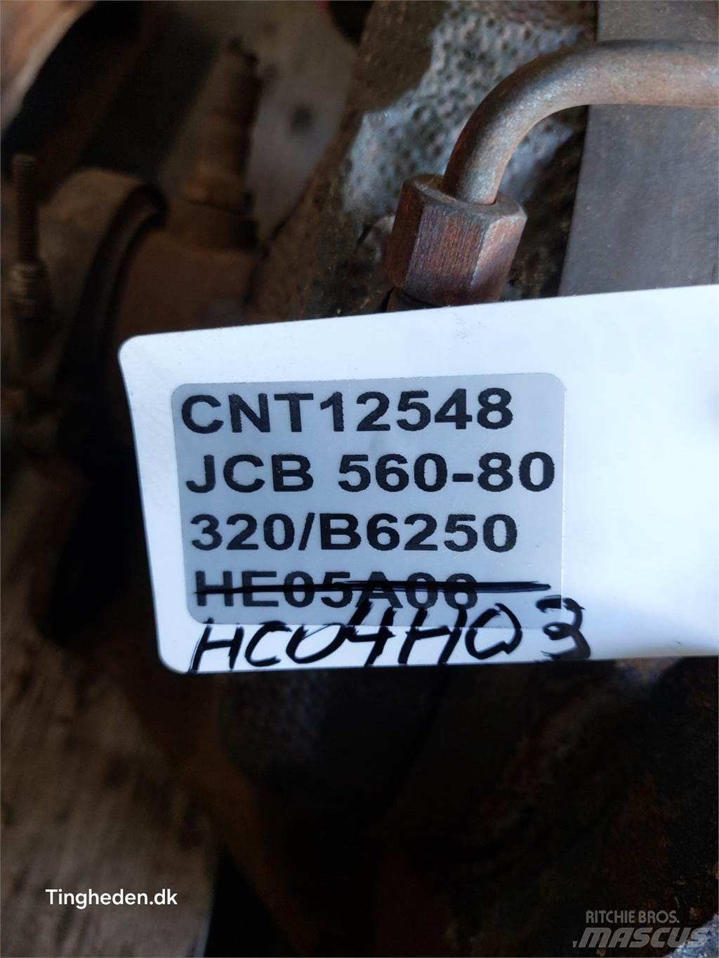 JCB 560-80 Varikliai