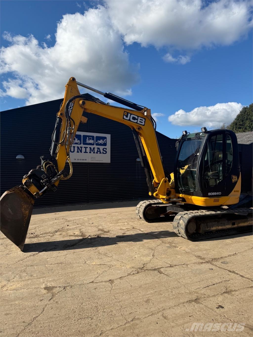 JCB 8085 Vikšriniai ekskavatoriai