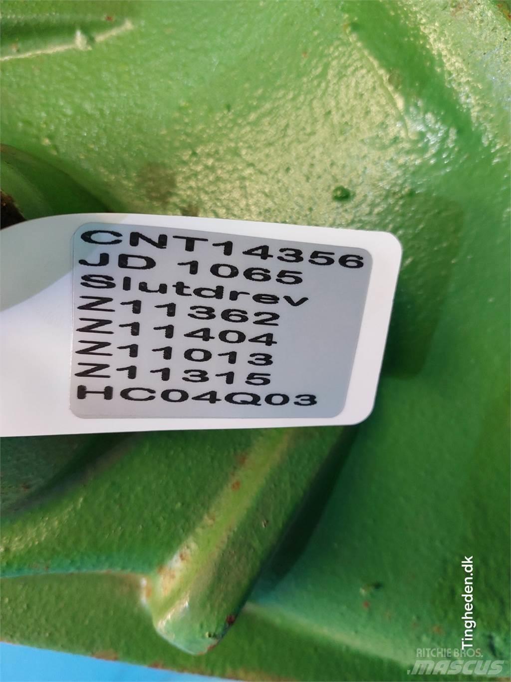 John Deere 1065 Derliaus nuėmimo kombainų priedai