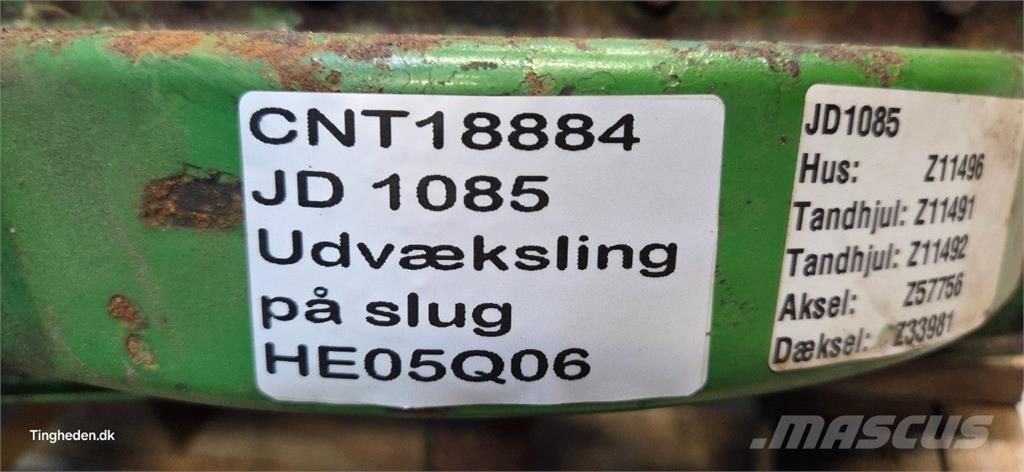 John Deere 1085 Transmisijos