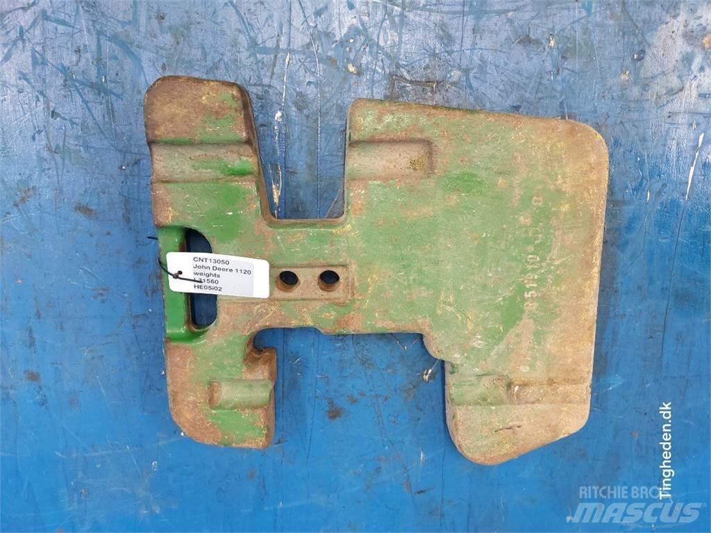 John Deere 1120 Priekiniai svoriai