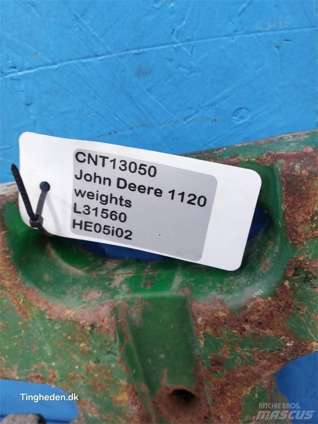 John Deere 1120 Priekiniai svoriai