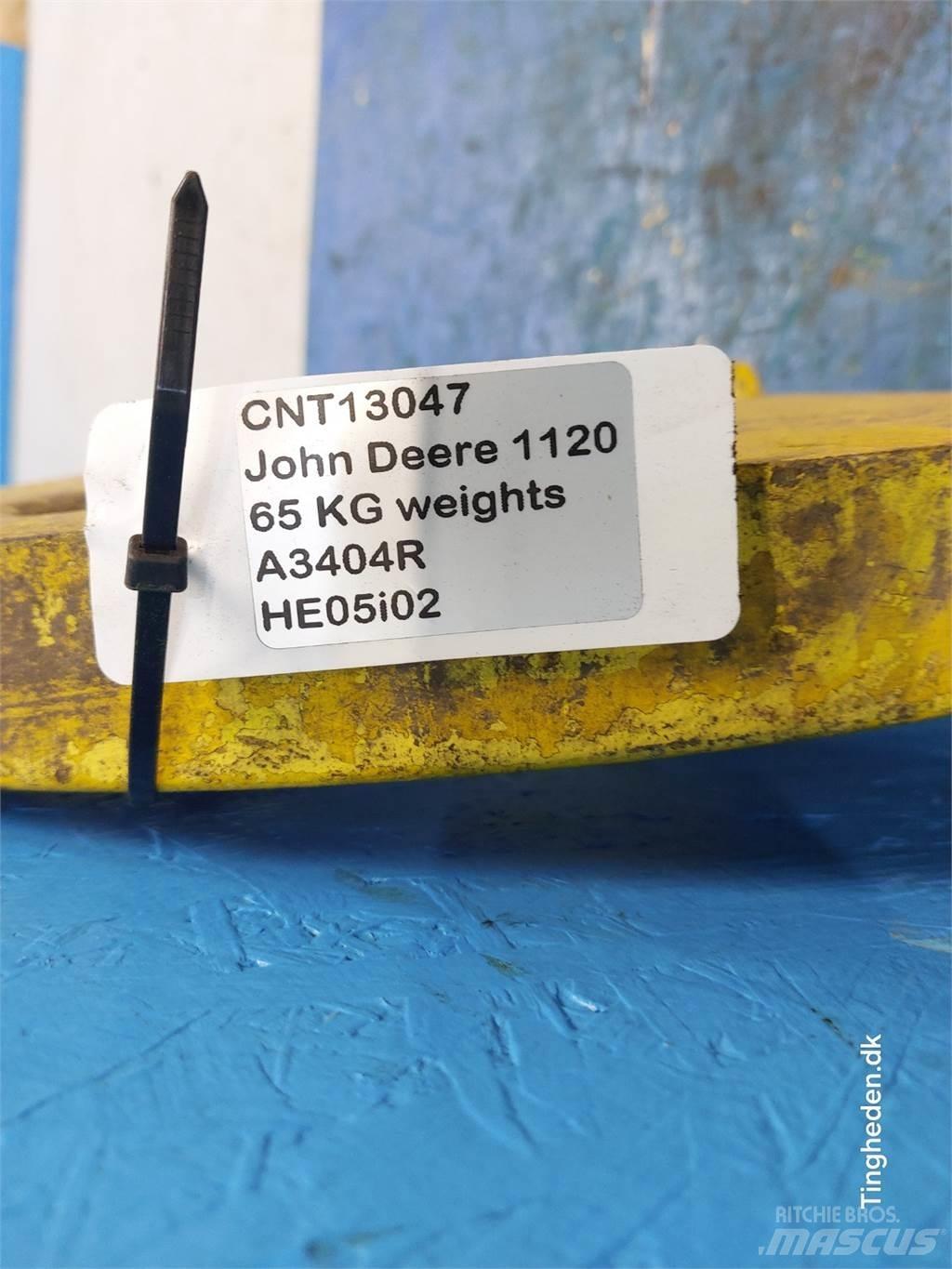 John Deere 1120 Priekiniai svoriai