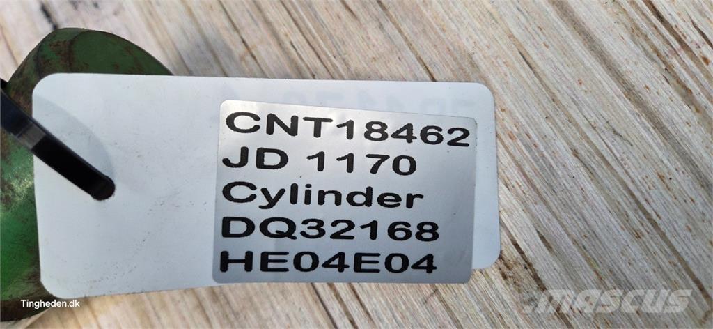 John Deere 1170 Hidraulikos įrenginiai