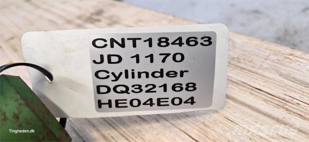 John Deere 1170 Hidraulikos įrenginiai