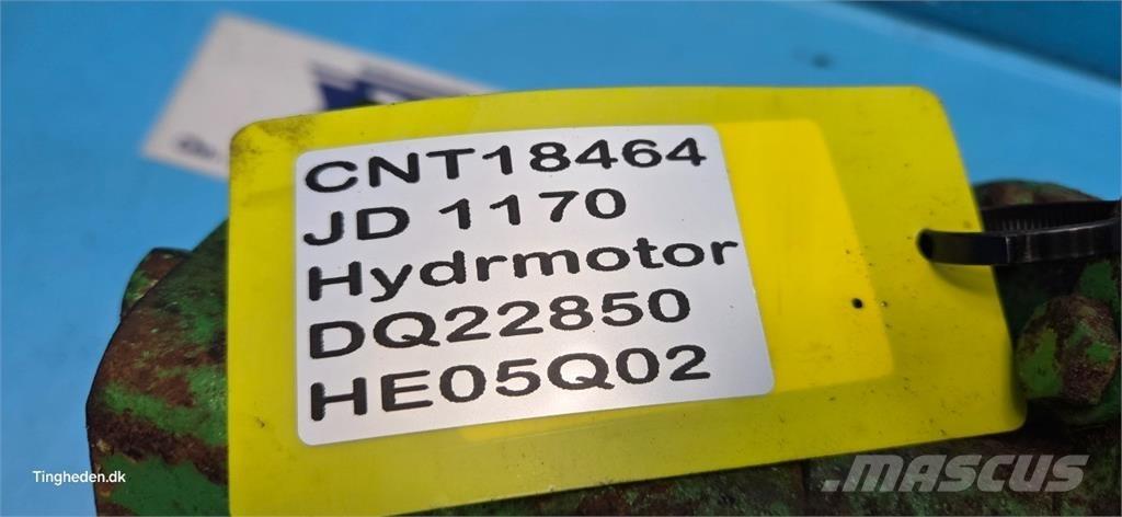 John Deere 1170 Hidraulikos įrenginiai