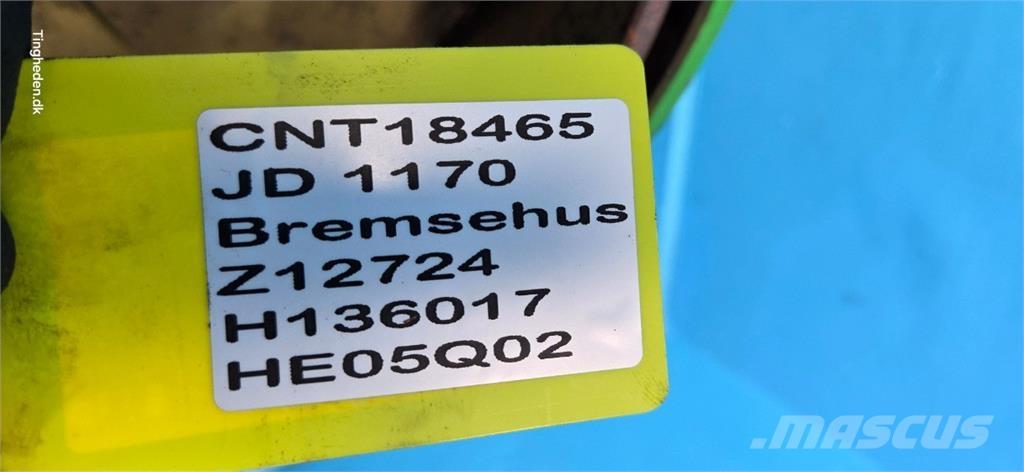 John Deere 1170 Transmisijos