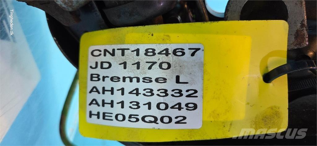 John Deere 1170 Transmisijos