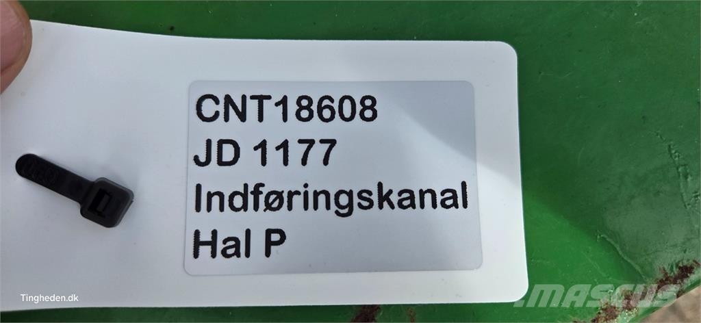 John Deere 1170 Derliaus nuėmimo kombainų priedai