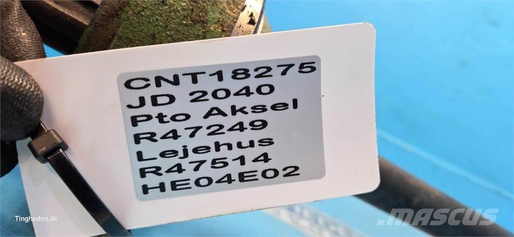 John Deere 2040 Kiti naudoti traktorių priedai