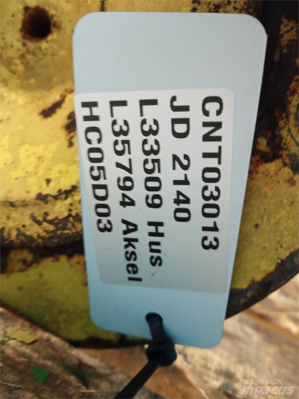 John Deere 2140 Kiti naudoti traktorių priedai