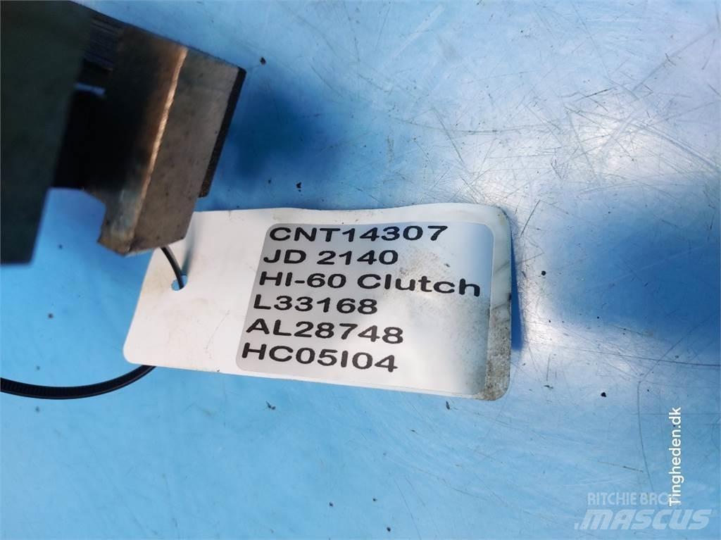 John Deere 2140 Transmisijos